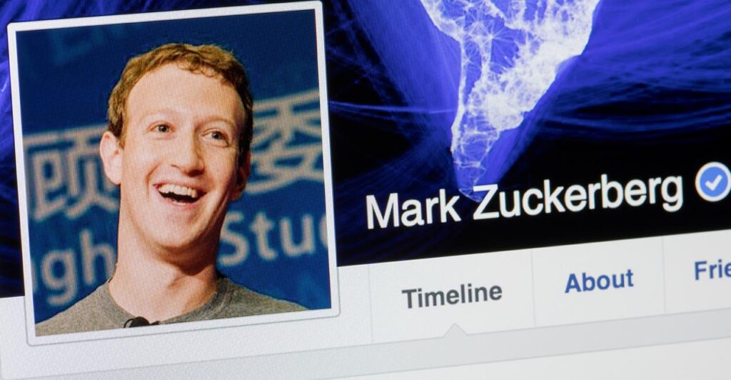 profilo facebook Zuckerberg, previsioni comunicazione social prossimo decennio